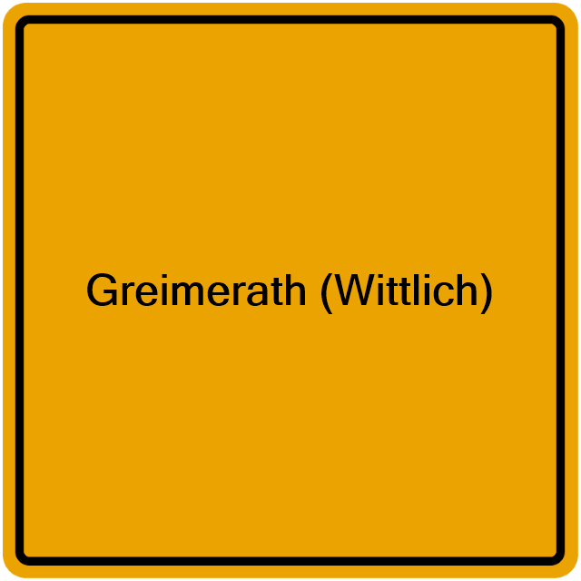 Einwohnermeldeamt24 Greimerath (Wittlich)